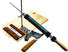 Станок для заточки ножей "KORUND SAMURAI" на струбцине (5 брусков)