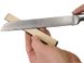Брусок с кожаным полотном для правки ножей (160мм х 22мм х 10мм)