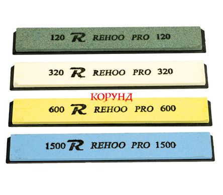 Точилка для ножів "Rehoo pro RH-07" на струбціні, Верстат для заточування ножів (4 бруска)