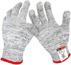 Защитные кевларовые перчатки от порезов "CUT LEVEL 5" (Порезостойкие 5уровень, 2шт)