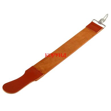 Шкіряний ремінь (стропа) для правки ножів, небезпечних бритв та лез (463мм х 52мм х 2мм)