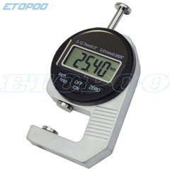 Портативный цифровой толщиномер "E-Topoo 4500", Электронный микрометр (бумаги, ткани, полиэтилена 0,01)
