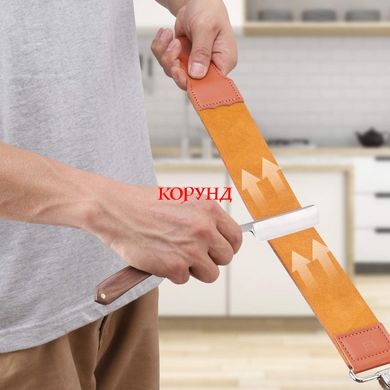 Набір для заточування ножів "КОРУНД PROFI-8V3" з бамбуковою підставкою (#400/#1000; #3000/#8000)