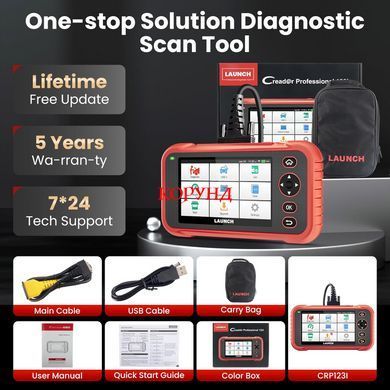 Автосканер Launch CRP-123i V2.0 OBD2 Creader Premium сканер діагностики авто Engine ABS SRS Transmission