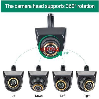 Камера заднього (переднього) виду "AHD-1080P2" з лініями паркування (170&deg;, 1920*1080P, IP68, 0.01Lux)