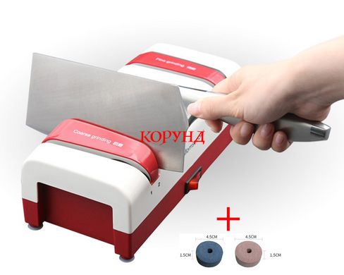 Электроточилка для ножей "MomsCook MTKN-001" (заточка ножей, ножниц, отверток, 60Вт + запасные камни)