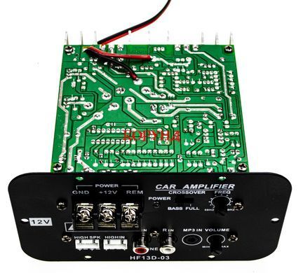 Усилитель HF13D-03 встраиваемый для активного сабвуфера (80W / 500W)