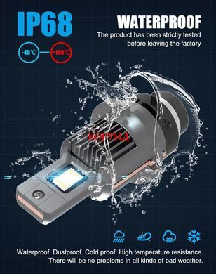 LED лампы AVT D2S\D2R CANBUS светодиодные очень яркие авто лампы D2S с обманкой (75w, 15000Lm, 6000K)