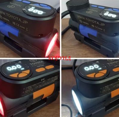 Оригинальный TOYOTA Компрессор KAP236F 120W, LED Фонарик