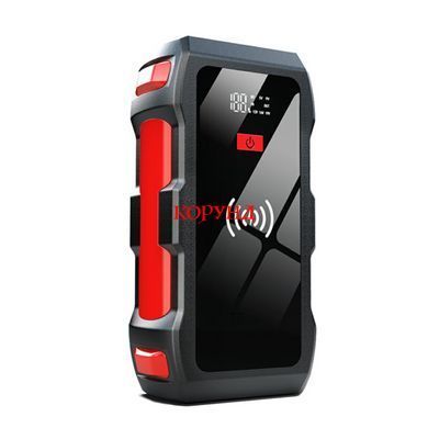 Пускозарядний пристрій (бустер) JUMPSTARTER 18800 mAh ПЗУ для автомобіля з ліхтарем