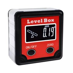 Кутомір електронний "RED LEVEL BOX-II" магнітний, інклінометр, цифровий рівень (IP65, точність ±0,1°)