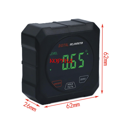 Угломер электронный "Digital Inclinometer" магнитный, инклинометр, цифровой уровень
