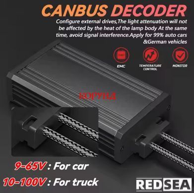 LED лампы AVT CANBUS HB4-Q7. Светодиодные очень яркие авто лампы 9006 с обманкой (80w, 17000Lm, 6000K)